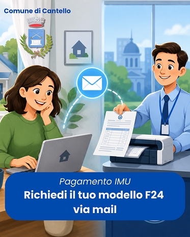 Servizio IMU, chiedi il modello F24 via email