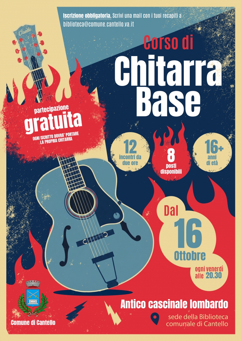 Corso di chitarra livello base